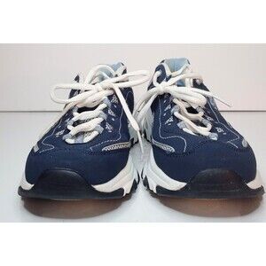 Skechers D'Lites Women’s-Size 8-Navy Blue White-Sneakers 11860-Memory Foam